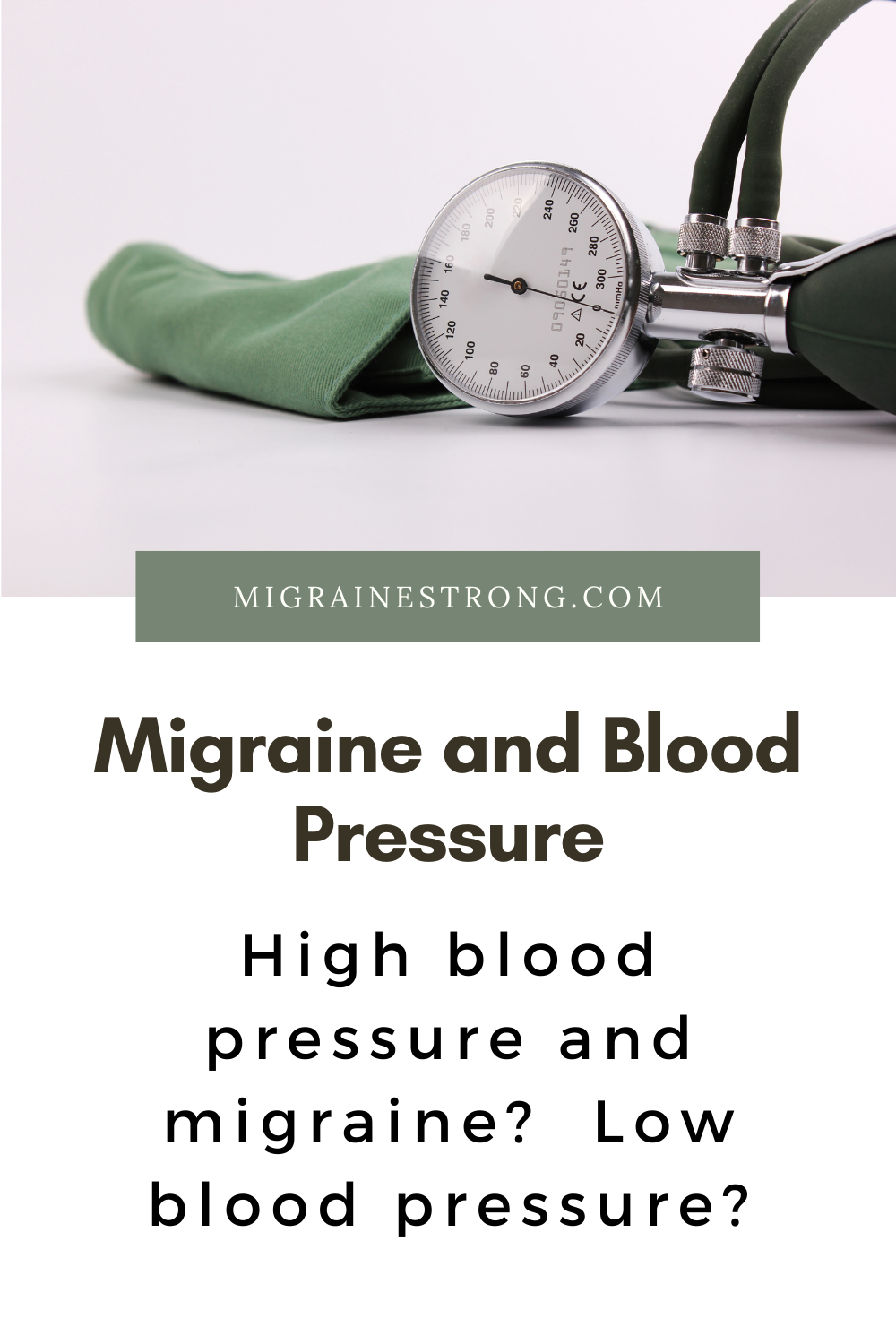 Migraine And Blood Pressure Is There A Connection Migraine Strong